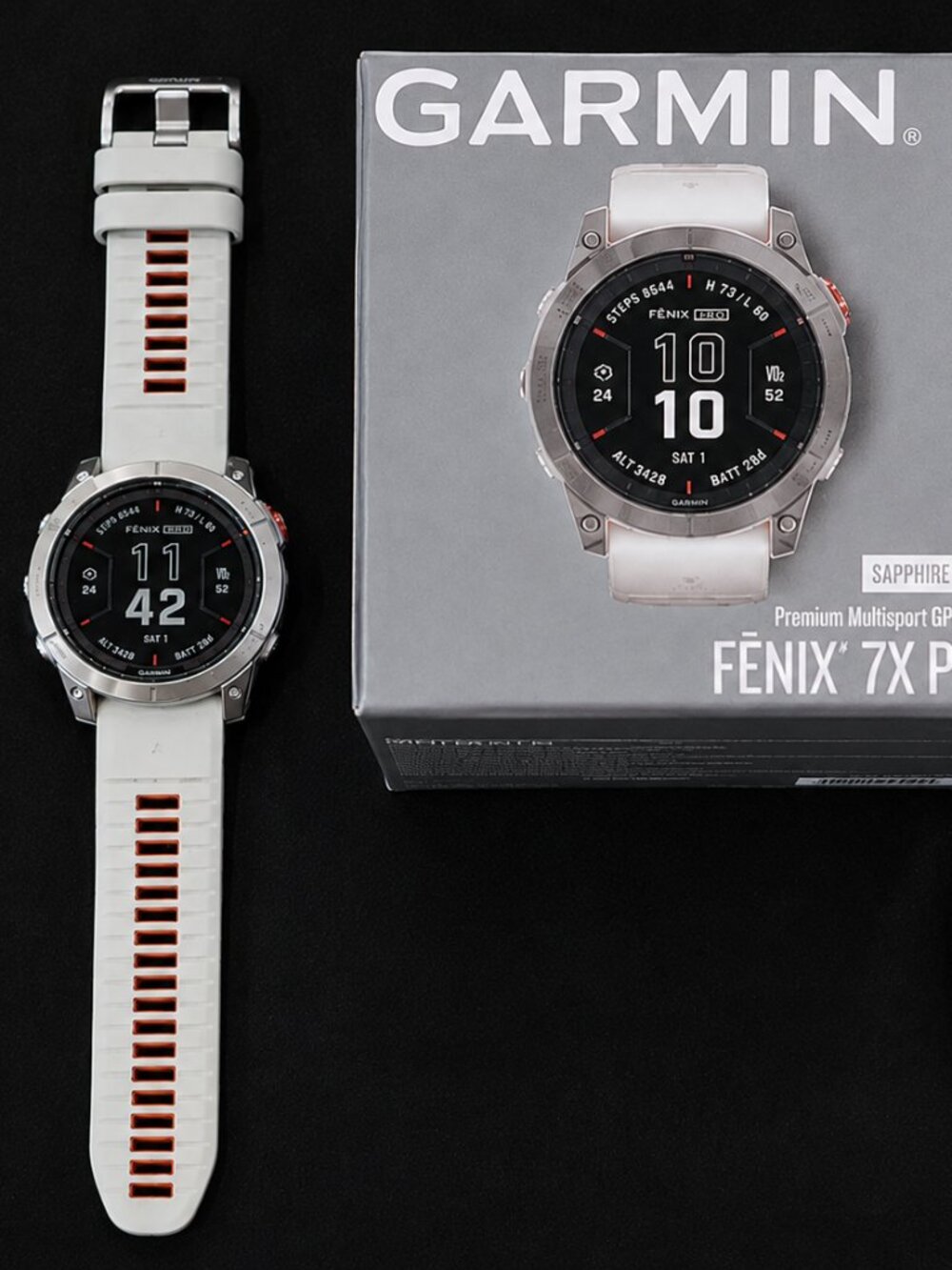 Garmin Fenix 7X Pro Sapphire Solar GPS Smartwatch 51mm